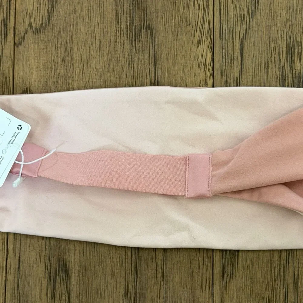 Lululemon Fringe Fighter Headband Women's One Size Pink Headband NWT